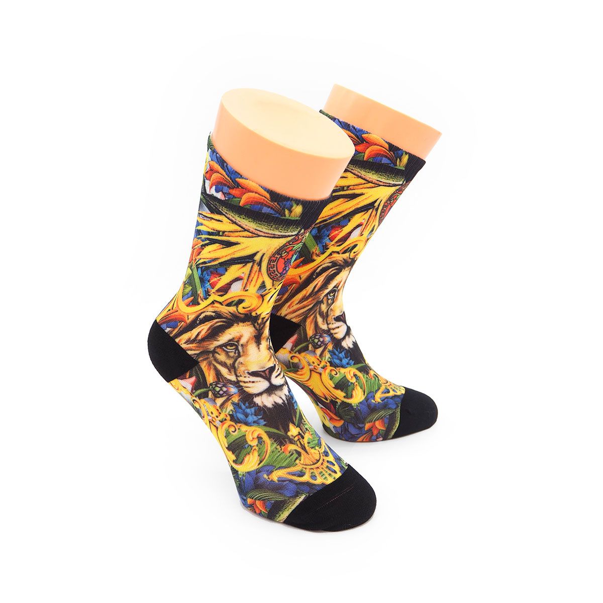 Calcetines AtTheTop Print Lion 01