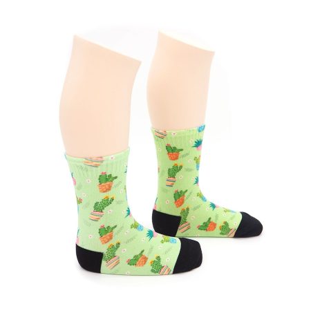 Calcetines Infantiles Valentin Print Cactus 01