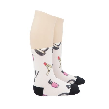 Calcetines Infantiles Valentin Print Cosmetic Corto 03 1