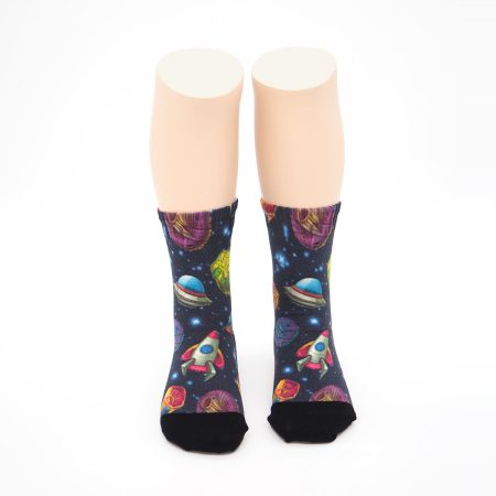 Calcetines Infantiles Valentin Print Cosmos 02