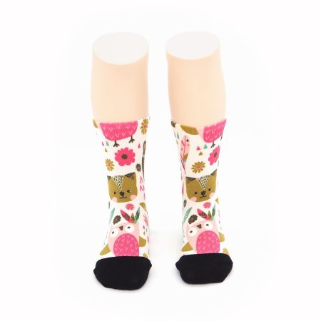 Calcetines Infantiles Valentin Print Indian 02