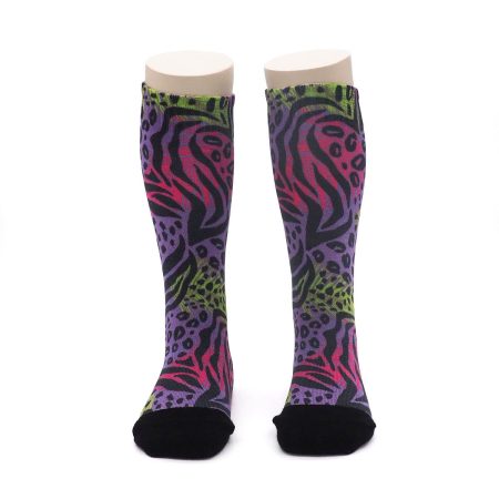 Calcetines Infantiles Valentin Print Leopard 01