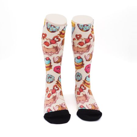Calcetines Infantiles Valentin Print Pasteles 02
