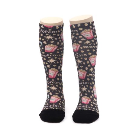 Calcetines Infantiles Valentin Print PopCorn 01