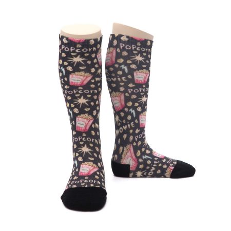 Calcetines Infantiles Valentin Print PopCorn 02