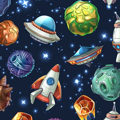 Pattern Pop Planetas