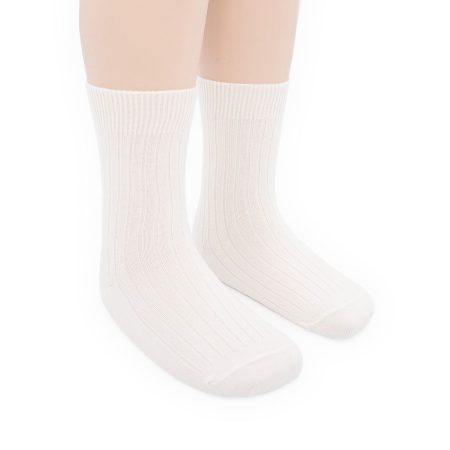 Calcetin Bajo Infantil Canale Blanco 01