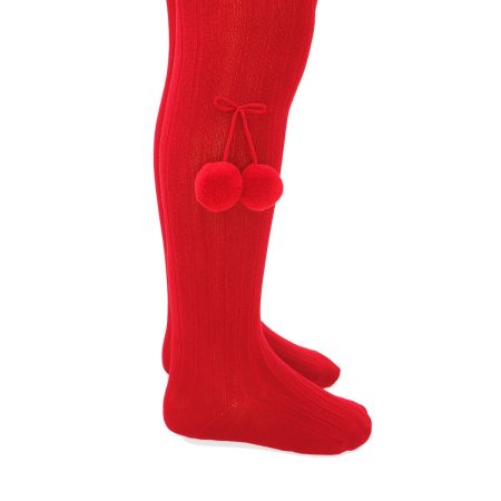 Leotardo Borla Infantil Valentin Rojo 01