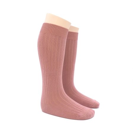 Calcetin Canale Infantil Valentin Rosa Vintage 01
