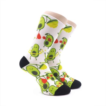 Calcetines AtTheTop Print Aguacates Deportivo Tecnico SoftAir Calado 01