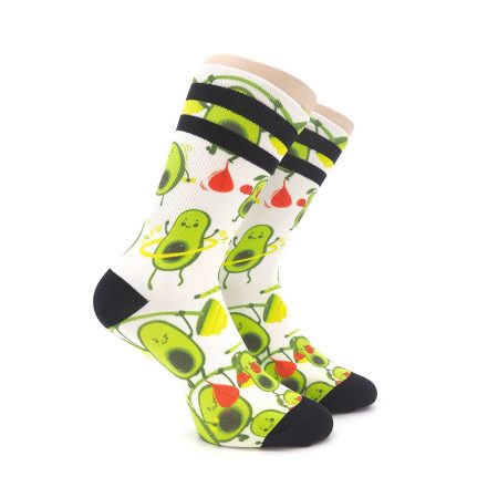 Calcetines AtTheTop Print Aguacates Deportivo Tecnico SoftAir Rayas 01