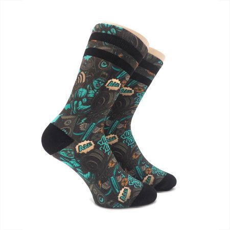 Calcetines AtTheTop Print Champ Deportivo Tecnico SoftAir Rayas 01