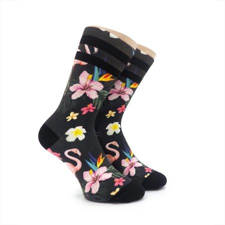 Calcetines AtTheTop Print Flamingo Deportivo Tecnico SoftAir Rayas 01 1