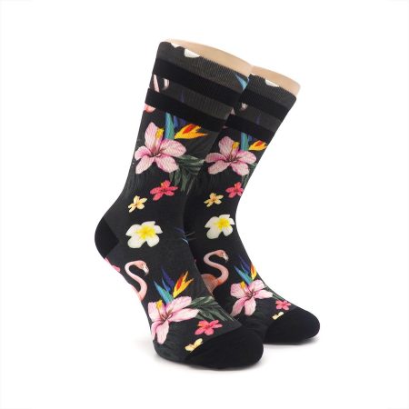 Calcetines AtTheTop Print Flamingo Deportivo Tecnico SoftAir Rayas 02 1