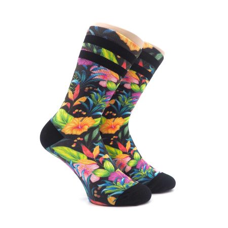 Calcetines AtTheTop Print Hawai Deportivo Tecnico SoftAir Rayas 01