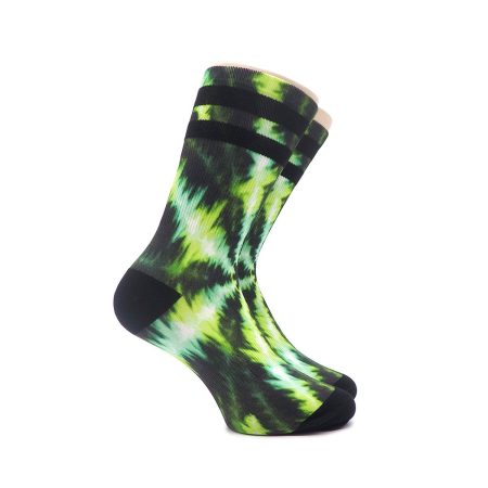 Calcetines AtTheTop Print Champ Deportivo Tecnico SoftAir TieDie Verde 02