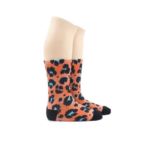 Calcetines Infantiles Valentin Print Leopardo 01