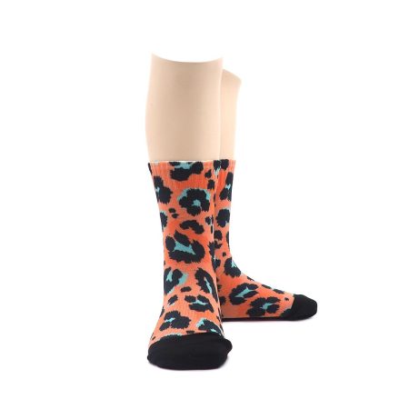 Calcetines Infantiles Valentin Print Leopardo 02