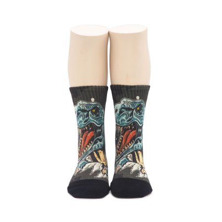 Calcetines Infantiles Valentin Print T Rex 01