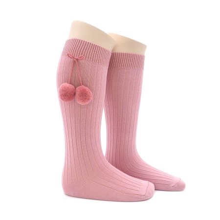 Calcetin Alto Borla Infantil Valentin Maquillage 01