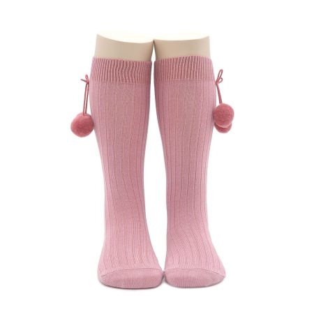 Calcetin Alto Borla Infantil Valentin Maquillage 02