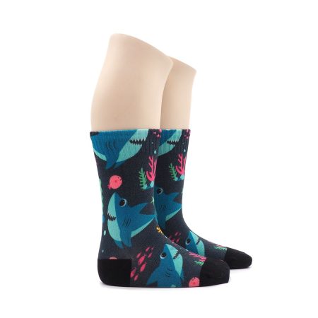 Calcetines Infantiles Valentin Print Baby Shark 01