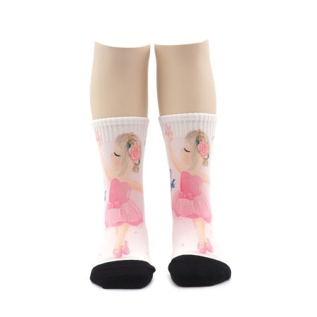 Calcetines Infantiles Valentin Print Bailarinas Denisa 02