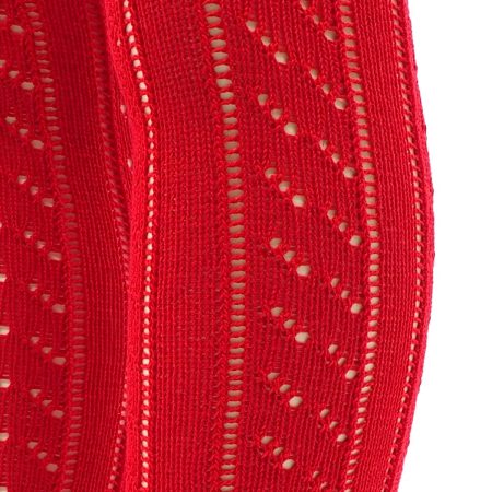 Leotardo calado infantil Valentin color rojo 003