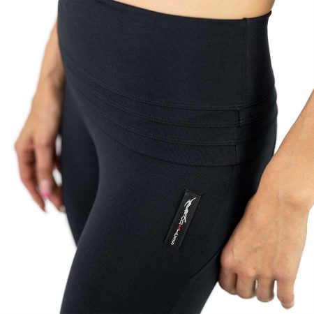 Leggin capri negro mujer push up 05